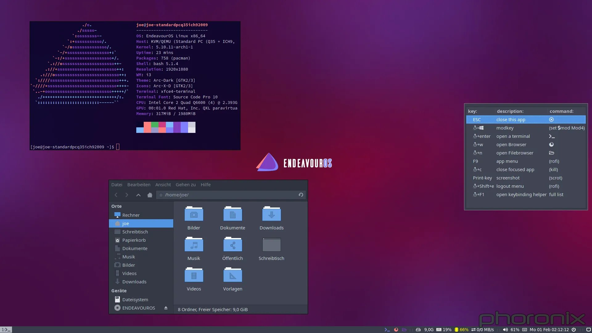 Endeavour Desktop!