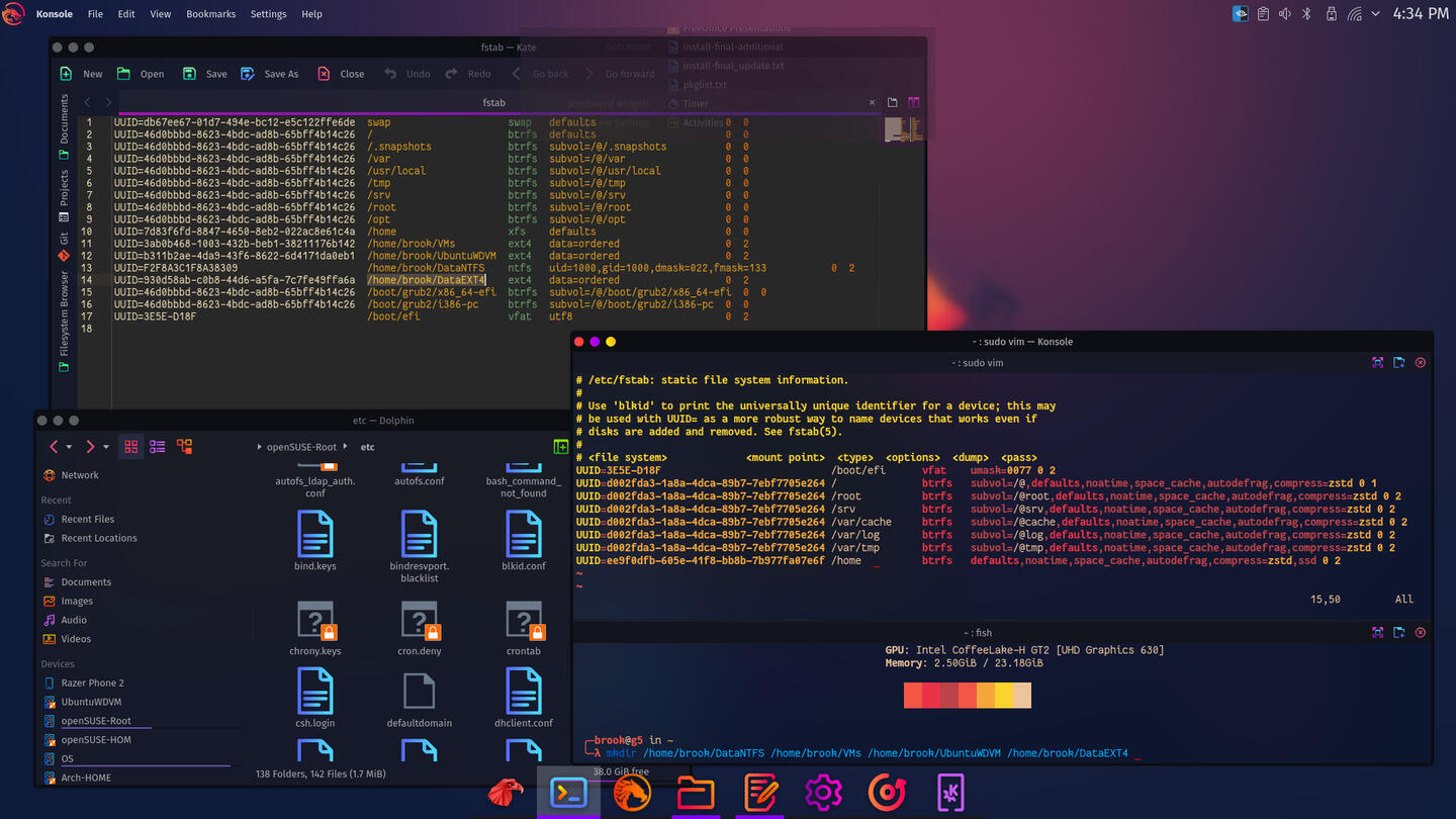 Garuda Linux Desktop!